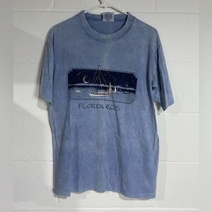 Blue Graphic T-Shirt medium